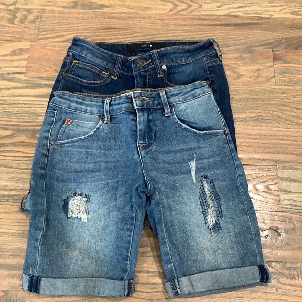 Girl Hudson and Joes size 12 Jean shorts